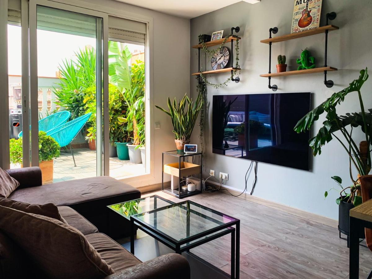 Incredible 2Br Penthouse With Urban Rooftop Garden バルセロナ エクステリア 写真